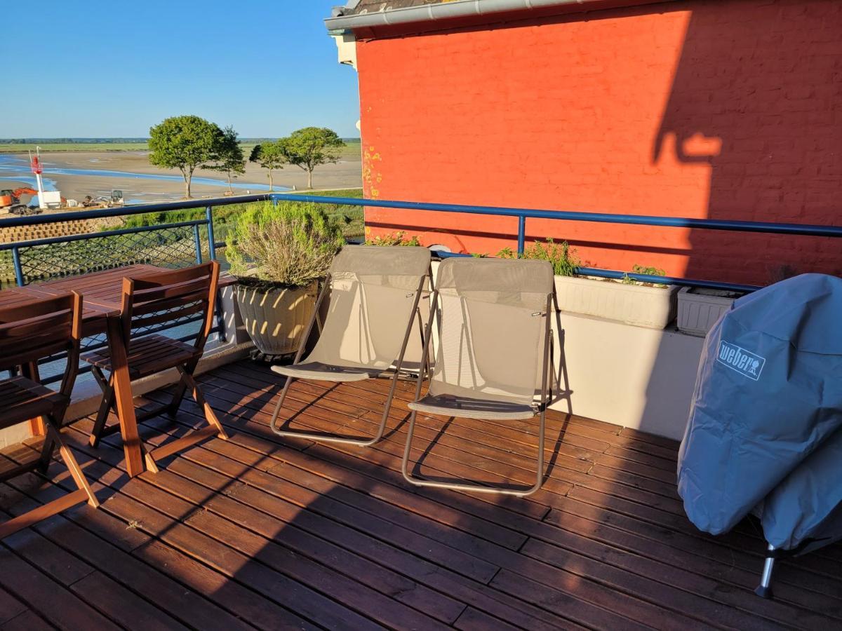 Apartament Vue Et Terrasse Panoramique Sur La Baie De Somme Saint-Valéry-sur-Somme Zewnętrze zdjęcie